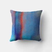 抽象芸術絵画の |レトロ抽象芸術アート26 クッション (裏面)