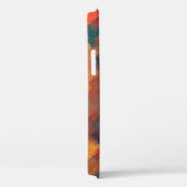 抽象芸術絵画の |ヴィンテージ抽象芸術アート Case-Mate iPhoneケース (裏面 / 右)