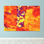 抽象芸術絵画の |抽象芸術第15条 キャンバスプリント (インサイチュ (ウッドフロア))