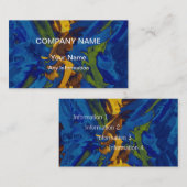 抽象芸術絵画の |抽象芸術第16条 名刺 (正面/裏面)