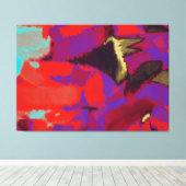 抽象芸術絵画の |抽象芸術第27条 キャンバスプリント (インサイチュ (ウッドフロア))