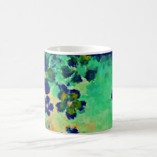 抽象芸術絵画の 抽象芸術第9条 コーヒーマグカップ
