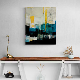 抽象芸術絵画の「高い深度」。キャンバス印刷 キャンバスプリント