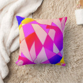 抽象芸術絵画アートのクッション クッション (ブランケット)