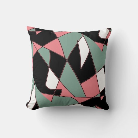 抽象芸術絵画アートのクッション クッション (正面)