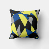 抽象芸術絵画アートのクッション クッション (裏面)