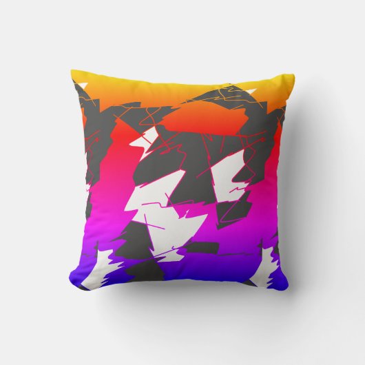 抽象芸術絵画アートのクッション クッション (正面)