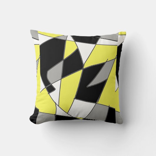 抽象芸術絵画アートのクッション クッション (正面)