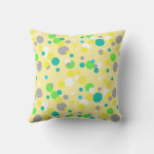 抽象芸術絵画アートのクッション クッション (裏面)