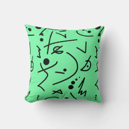 抽象芸術絵画アートのクッション クッション