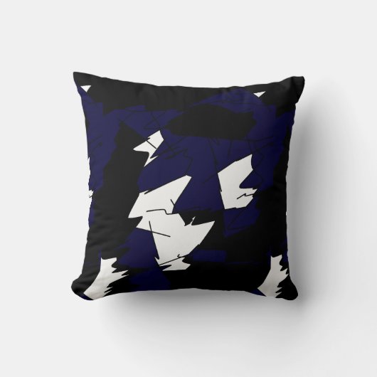 抽象芸術絵画アートのクッション クッション (正面)