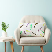 抽象芸術絵画アートのクッション ランバークッション (椅子)