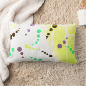 抽象芸術絵画アートのクッション ランバークッション (ブランケット)