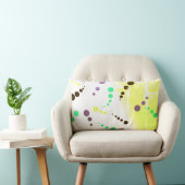 抽象芸術絵画アートのクッション ランバークッション (椅子)