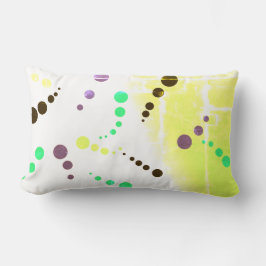 抽象芸術絵画アートのクッション ランバークッション