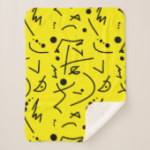 抽象芸術絵画アートの一種ブランケット シェルパブランケット (正面)