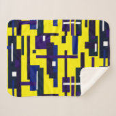 抽象芸術絵画アートの一種ブランケット シェルパブランケット (正面(横))