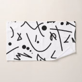 抽象芸術絵画アートの一種 バスタオルセット (ハンドタオル)