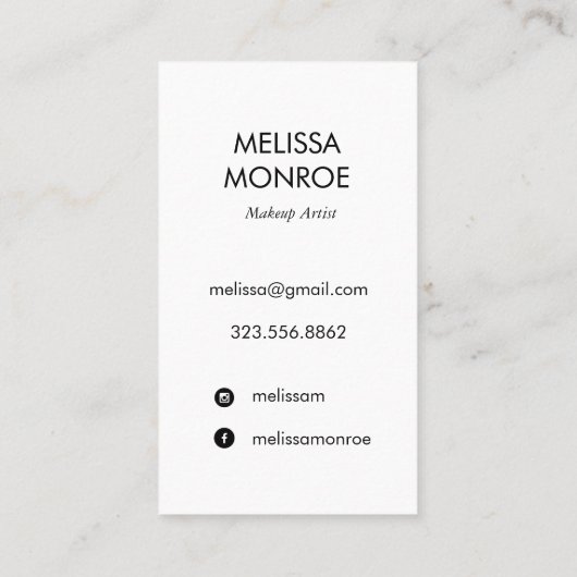 抽象芸術絵画アートの名刺ピンク・グリーン 名刺 (裏面)