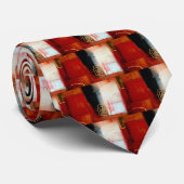 抽象芸術絵画アートプリント ネクタイ (ロール)