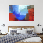 抽象芸術絵画アート6 キャンバスプリント (インサイチュ (寝室))