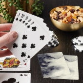 抽象芸術絵画インクがオンのグランジ紙テクスチャ。 トランプ (インサイチュ)