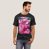 抽象芸術絵画カオス壁紙デザイン Tシャツ (正面フル)