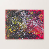 抽象芸術絵画ジグソーパズル ジグソーパズル (横)