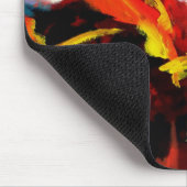 抽象芸術絵画ズバイSerdar Hizli マウスパッド (コーナー)