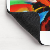 抽象芸術絵画ズバイSerdar Hizli マウスパッド (コーナー)