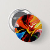 抽象芸術絵画ズバイSerdar Hizli 缶バッジ (正面&裏面)