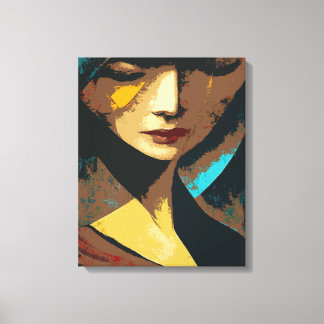 抽象芸術絵画ズ キャンバスプリント