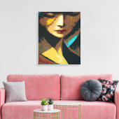 抽象芸術絵画ズ キャンバスプリント (インサイチュ (リビング))