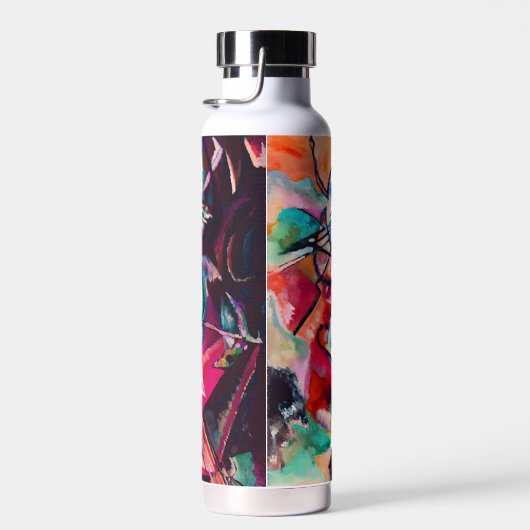 抽象芸術絵画ズ， Kandinsky 1913, Composition VI ウォーターボトル (右面)