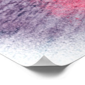 抽象芸術絵画デジタルのギター、抽象芸術 ポスター (角)