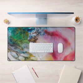 抽象芸術絵画ワックス デスクマット