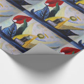 抽象芸術絵画包装紙 ラッピングペーパー (角)