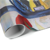 抽象芸術絵画包装紙 ラッピングペーパー (ロールコーナー)