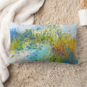 抽象芸術絵画印象派の枕 ランバークッション (ブランケット)