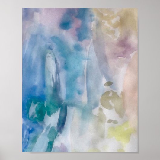 抽象芸術絵画地中海表現主義 ポスター (正面)