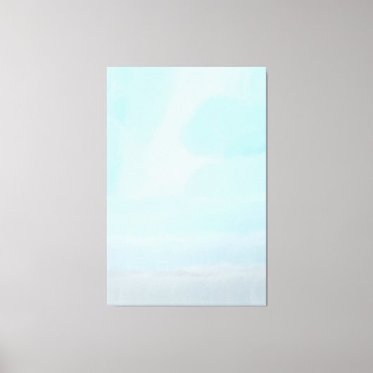 抽象芸術絵画水彩画 キャンバスプリント (正面)