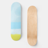 抽象芸術絵画水彩画 スケートボード (正面)