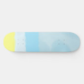 抽象芸術絵画水彩画 スケートボード (横)