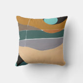 抽象芸術絵画用枕 クッション (裏面)