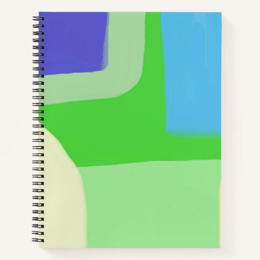 抽象芸術絵画芸術 ノートブック (正面)