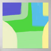 抽象芸術絵画芸術 ポスター (正面)