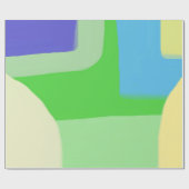 抽象芸術絵画芸術 ラッピングペーパー (フラット)