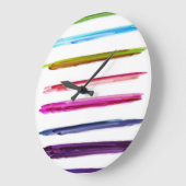抽象芸術絵画芸術 ラージ壁時計 (傾斜)