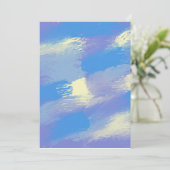 抽象芸術絵画芸術 招待状 (スタンド正面)