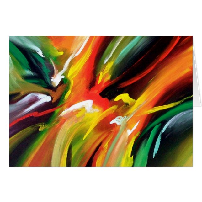 抽象芸術絵画表現主義 (正面横)